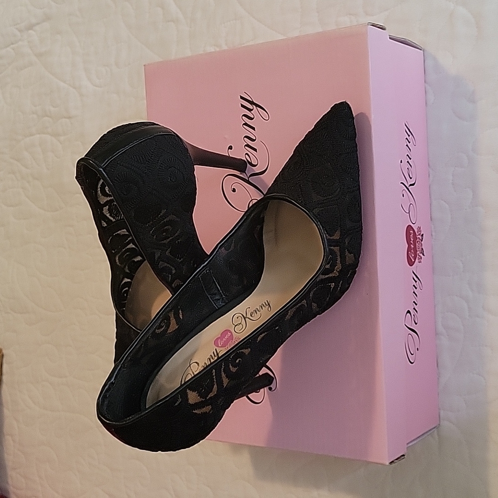 Black Stiletto Heels